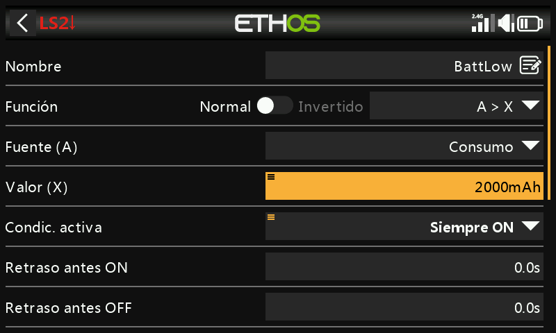 Segundo interruptor lógico