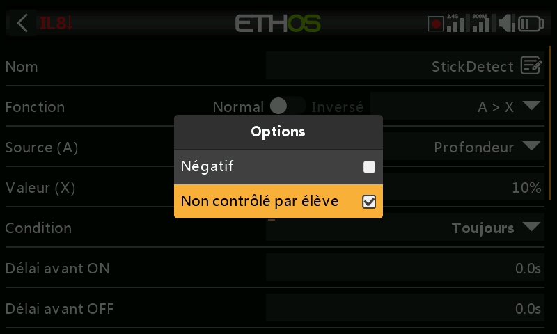 Ignorer l'entrée écolage