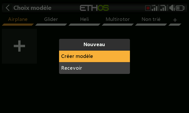 Créer un modèle