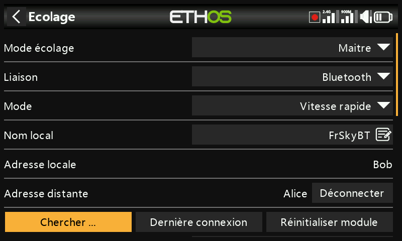 Recherche en cours