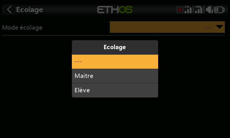 Options d'écolage