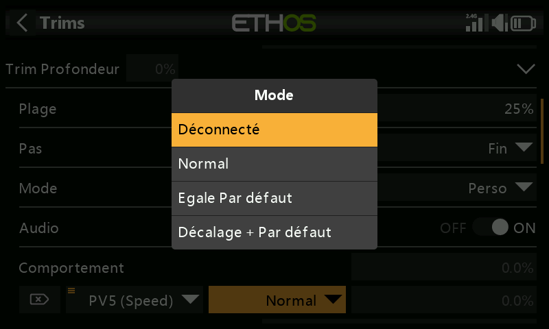 Déconnecté