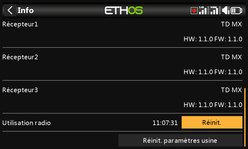 Utilisation radio
