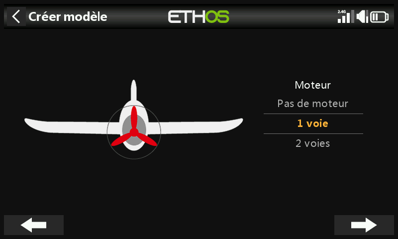 Voies moteur