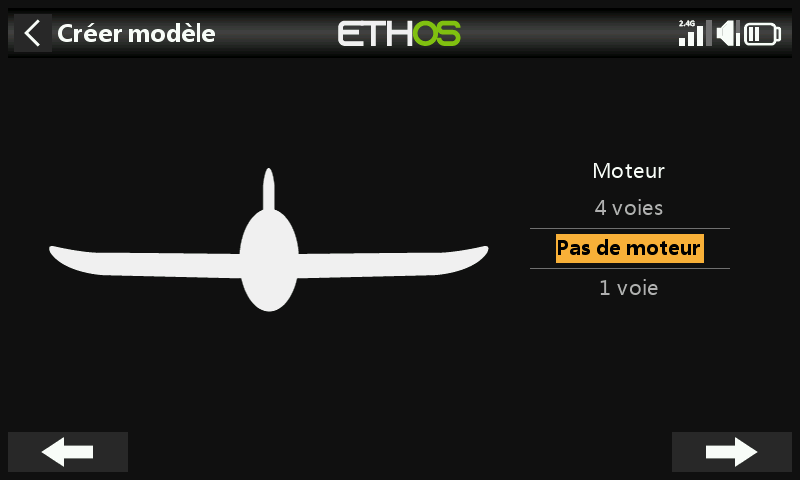 Pas de moteur