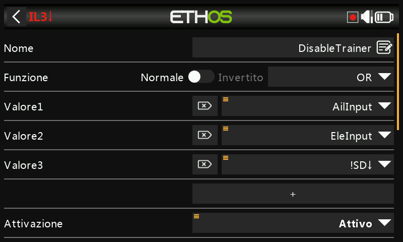 Disabilita trainer