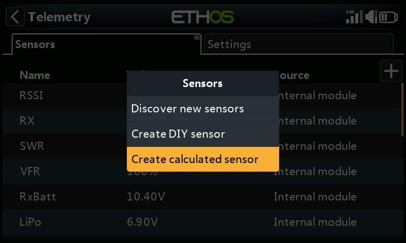 Consumption sensor
