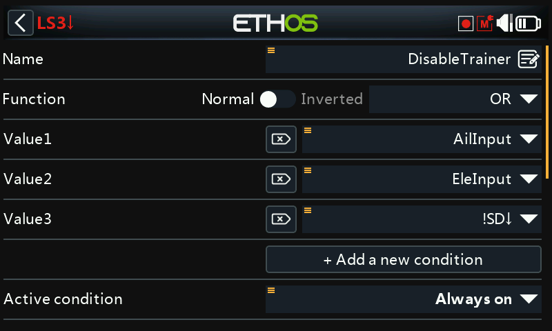 Disable trainer