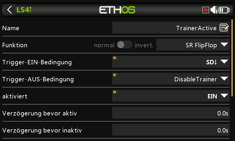 Trainer aktiv