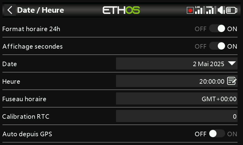 Date et heure